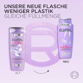 Shampoo Hydra Hyaluronic, feuchtigkeitsauffüllend L'ORÉAL PARiS ELVITAL