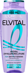 Shampoo Hydra Hyaluronic Pure L'ORÉAL PARiS ELVITAL