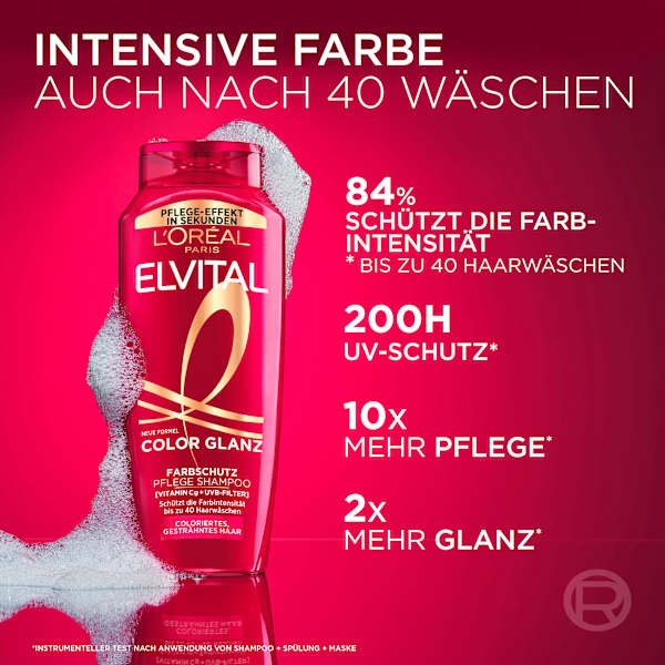 Shampoo & Conditioner 2in1 Color Glanz L'ORÉAL PARiS ELVITAL