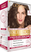 Haarfarbe 4 Mittelbraun L'ORÉAL PARiS EXCELLENCE Creme