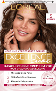Haarfarbe 5 Hellbraun L'ORÉAL PARiS EXCELLENCE Creme