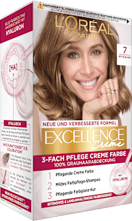 Haarfarbe 7 Mittelblond L'ORÉAL PARiS EXCELLENCE Creme