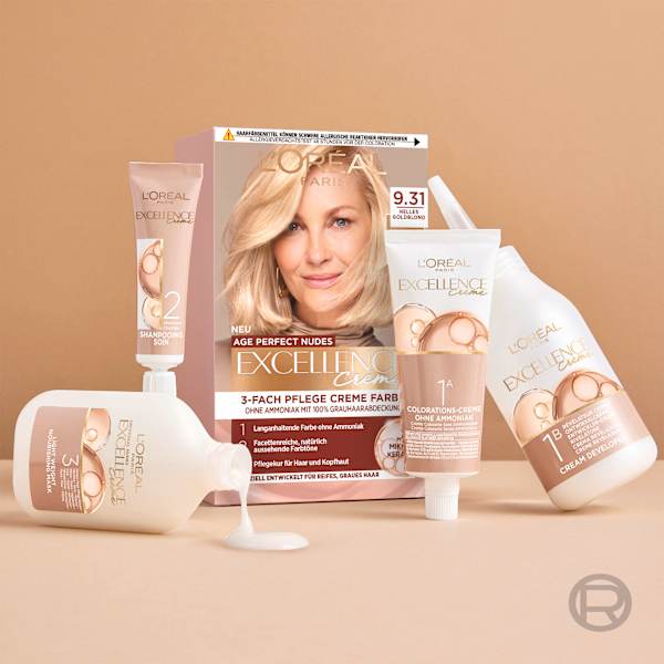 Haarfarbe 9.13 Beige Blonde L'ORÉAL PARiS EXCELLENCE Creme
