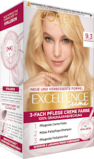 Haarfarbe 9.3 Hellgoldblond L'ORÉAL PARiS EXCELLENCE Creme