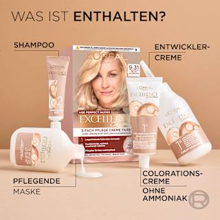 Haarfarbe 9.31 Gold Blond L'ORÉAL PARiS EXCELLENCE Creme