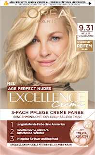 Haarfarbe 9.31 Gold Blond L'ORÉAL PARiS EXCELLENCE Creme