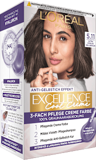 Haarfarbe Cool Creme 5.11 Ultra Kühles Hellbraun L'ORÉAL PARiS EXCELLENCE Creme