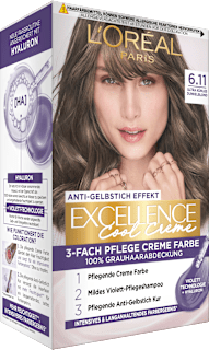Haarfarbe Cool Creme 6.11 Ultra Kühles Dunkelblond  L'ORÉAL PARiS EXCELLENCE Creme