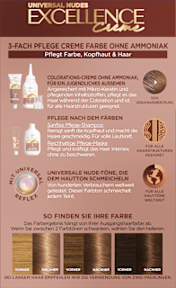 Haarfarbe Nude 6U Universal Dunkelblond L'ORÉAL PARiS EXCELLENCE Creme
