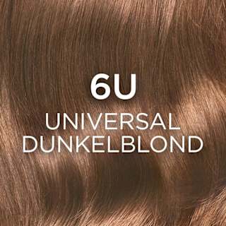 Haarfarbe Nude 6U Universal Dunkelblond L'ORÉAL PARiS EXCELLENCE Creme