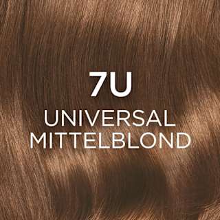 Haarfarbe Nude 7U Mittelblond  L'ORÉAL PARiS EXCELLENCE Creme