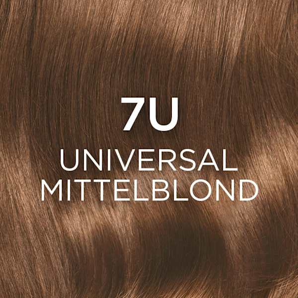 Haarfarbe Nude 7U Mittelblond  L'ORÉAL PARiS EXCELLENCE Creme