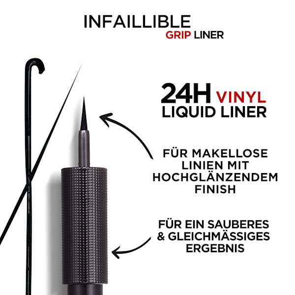 Eyeliner Infaillible 24H Vinyl Black L'ORÉAL PARiS