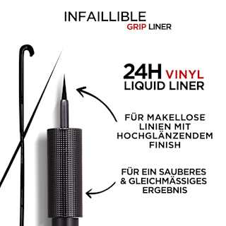 Eyeliner Infaillible 24H Vinyl Black L'ORÉAL PARiS