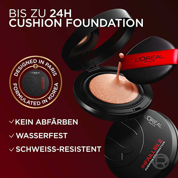 Foundation Infaillible 24H Fresh Wear Cushion 300 Cool L'ORÉAL PARiS
