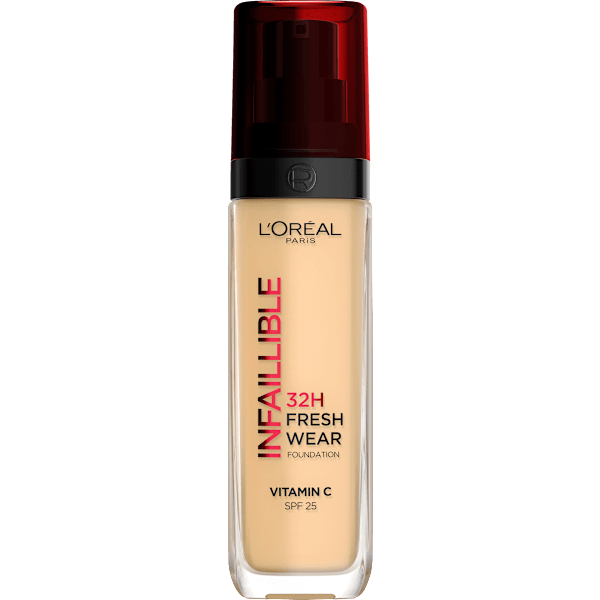 Foundation Infaillible 32H Fresh Wear, 120 Vanilla, LSF 25 L'ORÉAL PARiS