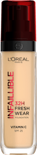 Foundation Infaillible 32h Fresh Wear, 125 Natural Rose, LSF 25 L'ORÉAL PARiS