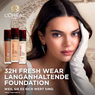 Foundation Infaillible 32H Fresh Wear, 220 Sand, LSF 25 L'ORÉAL PARiS