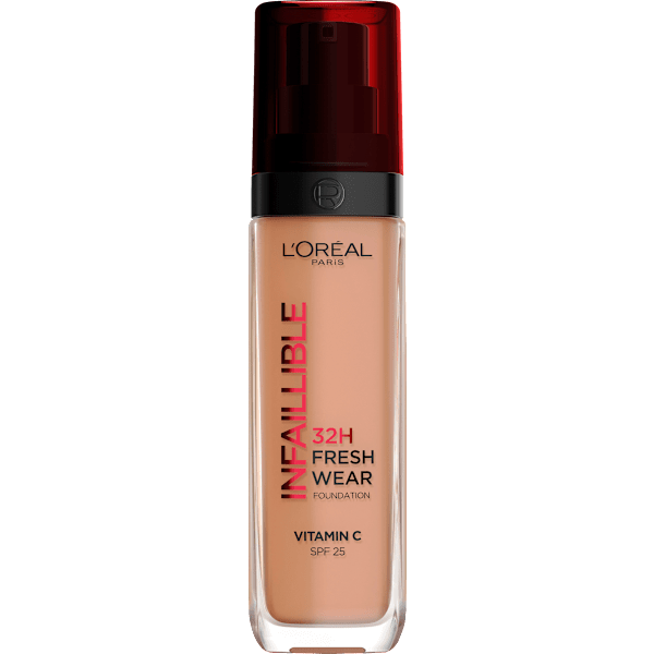 Foundation Infaillible 32H Fresh Wear, 300 Amber, LSF 25 L'ORÉAL PARiS