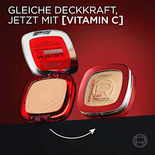 Foundation Puder Infaillible 24H Fresh Wear 130 True Beige L'ORÉAL PARiS