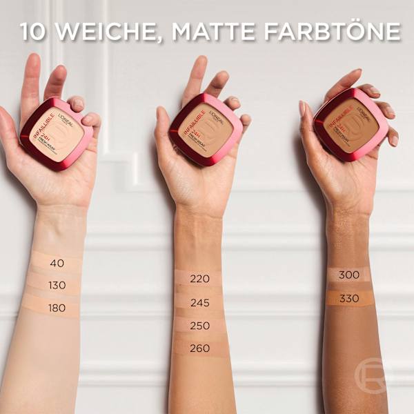 Foundation Puder Infaillible 24H Fresh Wear 200 Golden Sand L'ORÉAL PARiS