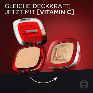 Foundation Puder Infaillible 24H Fresh Wear 245 Golden Honey L'ORÉAL PARiS