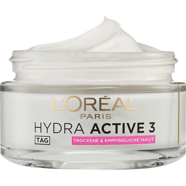 Gesichtscreme Hydra Active 3 Trockene Sensible Haut L'ORÉAL PARiS
