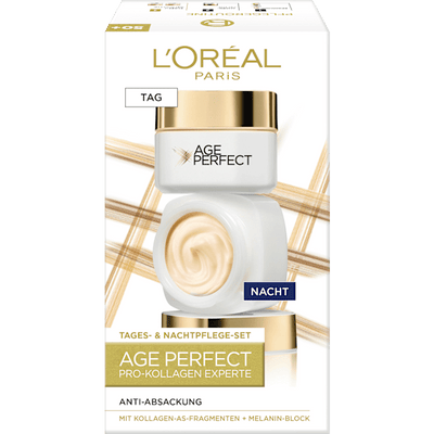 L'ORÉAL PARiS Facial care set anti-aging, Age Perfect 2 pieces, 1 piece
