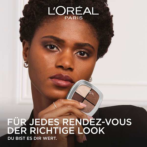 Lidschatten Palette Rendez-Vous Couleur, Eye & Cheek Quad, Winter À Saint-Germain-Des-Prés L'ORÉAL PARiS