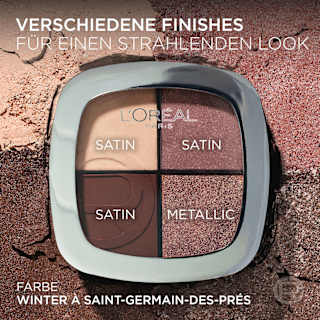 Lidschatten Palette Rendez-Vous Couleur, Eye & Cheek Quad, Winter À Saint-Germain-Des-Prés L'ORÉAL PARiS