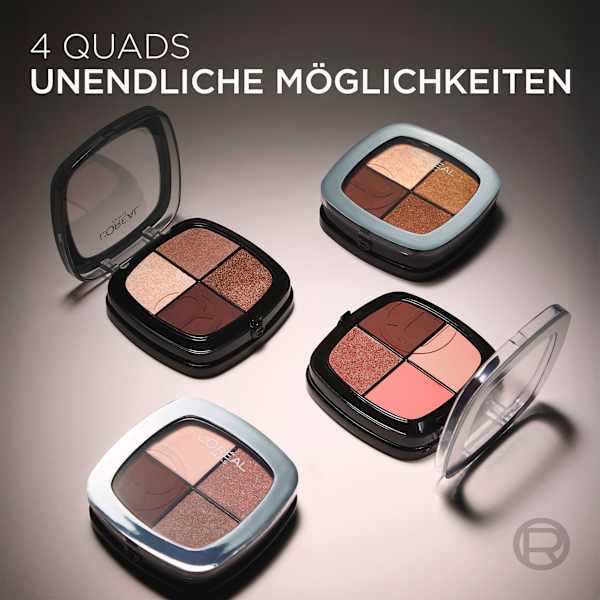 Lidschatten Palette Rendez-Vous Couleur, Eye & Cheek Quad, Winter À Saint-Germain-Des-Prés L'ORÉAL PARiS