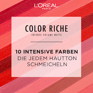 Lippenstift Color Riche Intense Volume Matte 300 Le Rouge Confident  L'ORÉAL PARiS