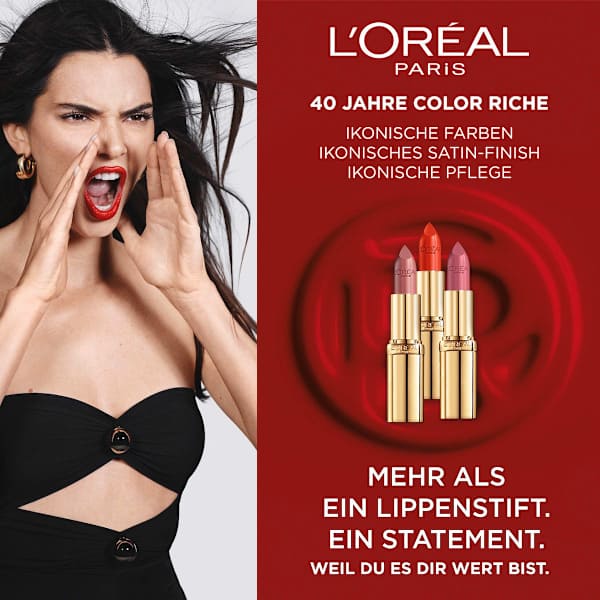 Lippenstift Color Riche Satin 635 Worth It Medium L'ORÉAL PARiS