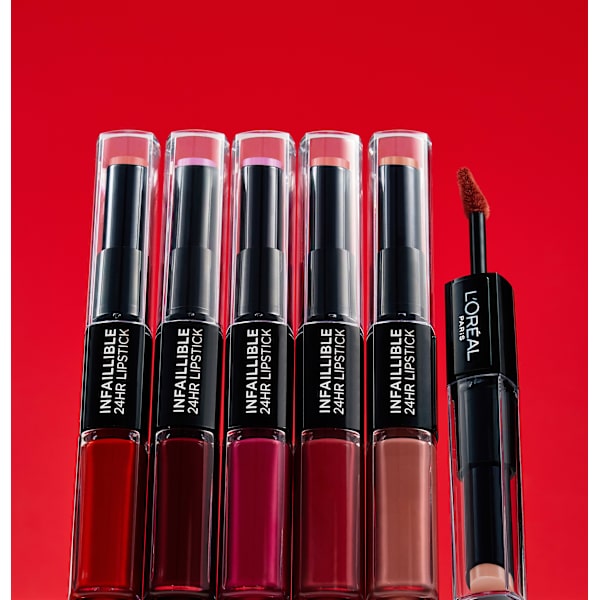 Lippenstift Infaillible 2-Step 435 Fearless Corail L'ORÉAL PARiS
