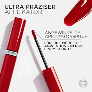 Lippenstift Infaillible Laque Resistance 16H 415 Red Bisou L'ORÉAL PARiS