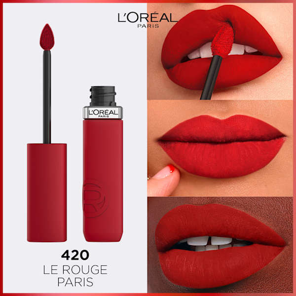 Lippenstift Infaillible Matte Resistance 16H, 100 Fairytale Ending L'ORÉAL PARiS
