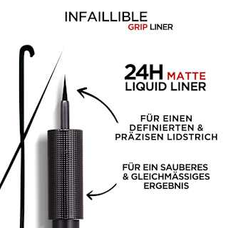 Liquid Eyeliner Infaillible 24H Matte 01 Black L'ORÉAL PARiS