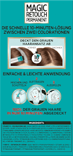 Ansatzset zur Abdeckung von grauem Haar, 5 Braun L'ORÉAL PARiS MAGIC RETOUCH