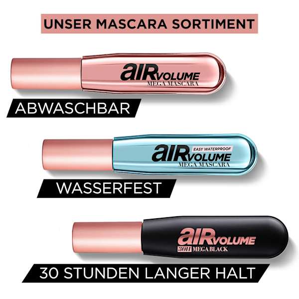 Mascara Air Volume 30H Mega Black L'ORÉAL PARiS