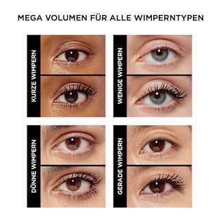 Mascara Air Volume Mega Black L'ORÉAL PARiS