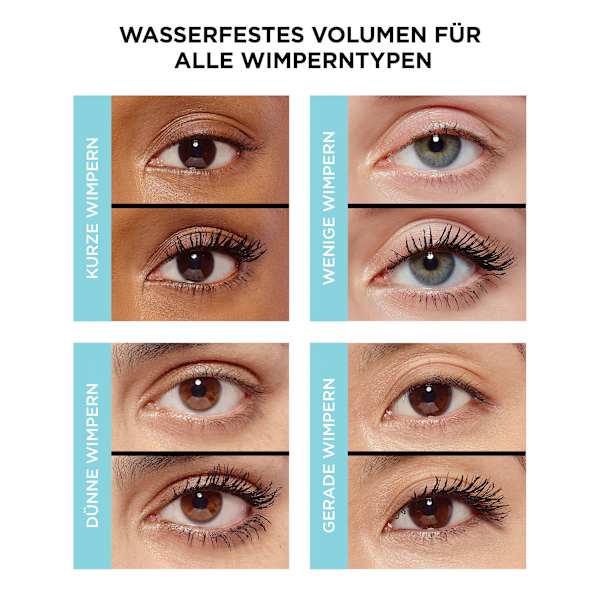 Mascara Air Volume Mega Waterproof Black L'ORÉAL PARiS