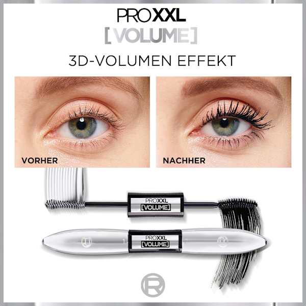 Mascara PRO XXL Double Volume Black L'ORÉAL PARiS