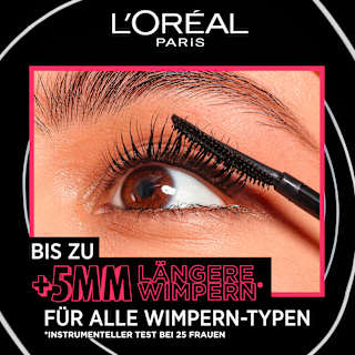 Mascara Telescopic Lift Extra Black  L'ORÉAL PARiS