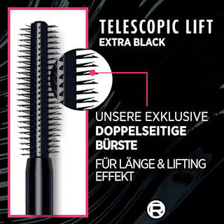 Mascara Telescopic Lift Extra Black  L'ORÉAL PARiS