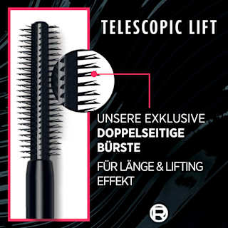 Mascara Telescopic Lift Waterproof Schwarz L'ORÉAL PARiS