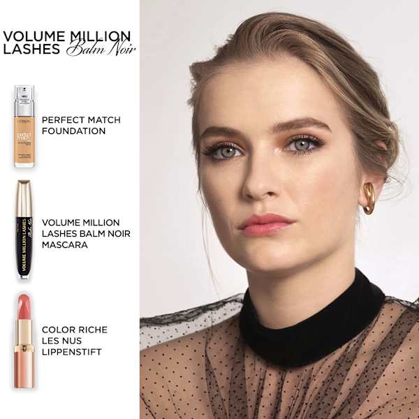 Mascara Volume Million Lashes Balm 01 Noir L'ORÉAL PARiS