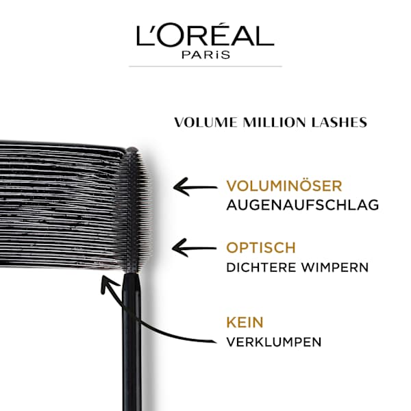 Mascara Volume Million Lashes Black L'ORÉAL PARiS