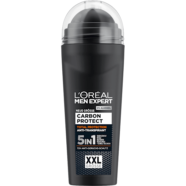 Antitranspirant Deo Roll-on Carbon Protect L'ORÉAL PARiS MEN EXPERT