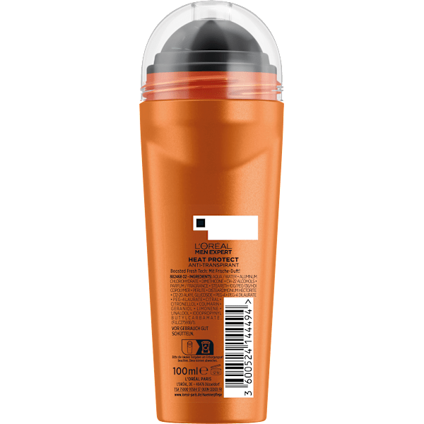 Antitranspirant Deo Roll-on Heat Protect L'ORÉAL PARiS MEN EXPERT