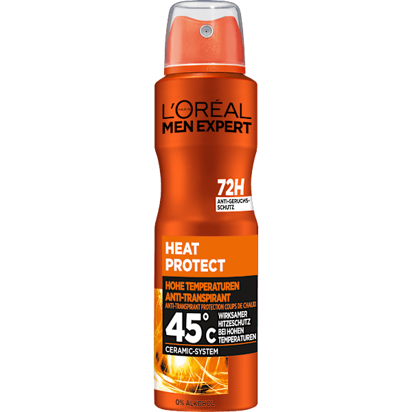 Antitranspirant Deospray Heat Protect L'ORÉAL PARiS MEN EXPERT
